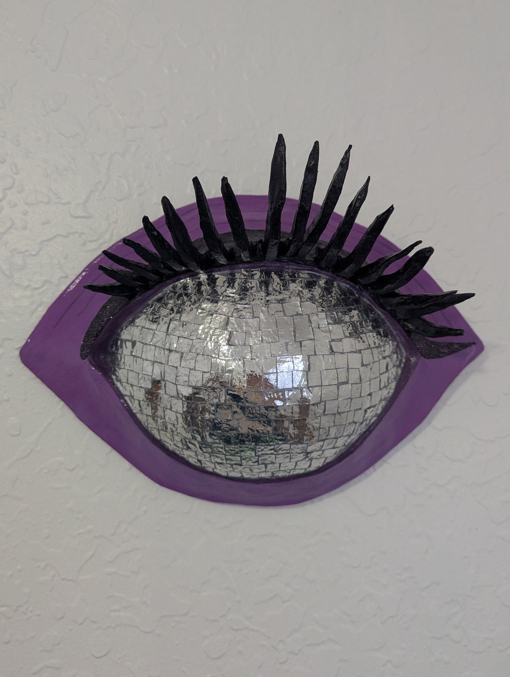 Dreamer's Eye original 3D wall art displayed on a wall
