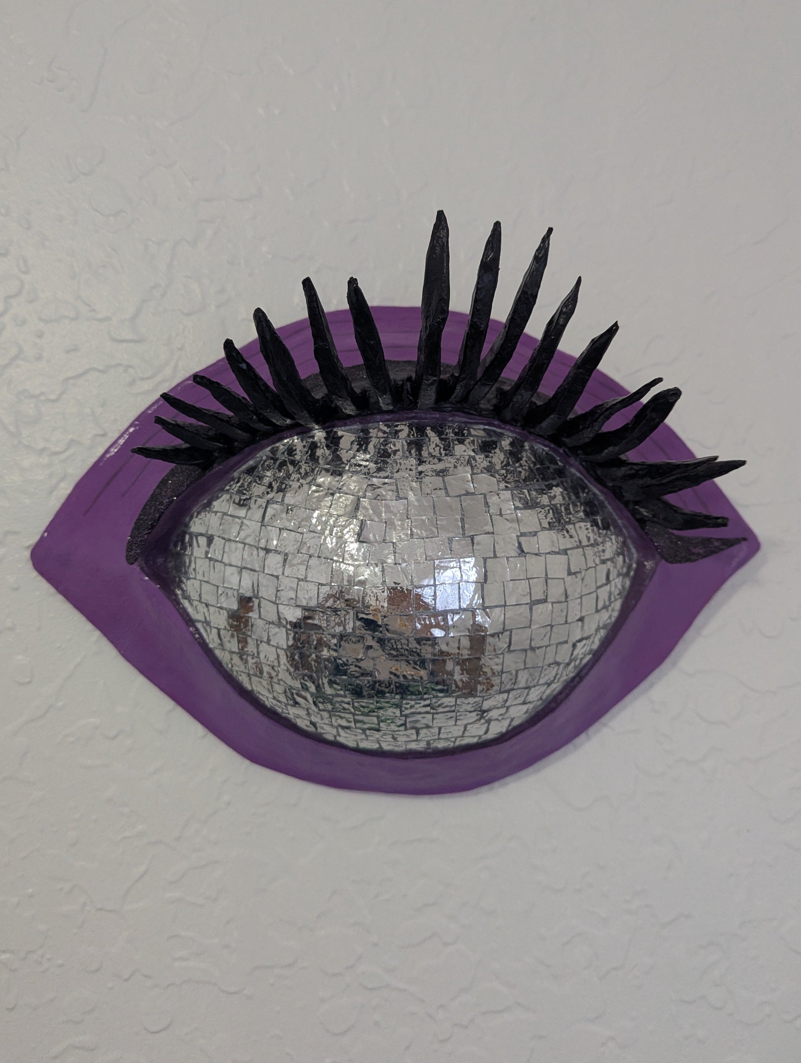 Dreamer's Eye original 3D wall art displayed on a wall