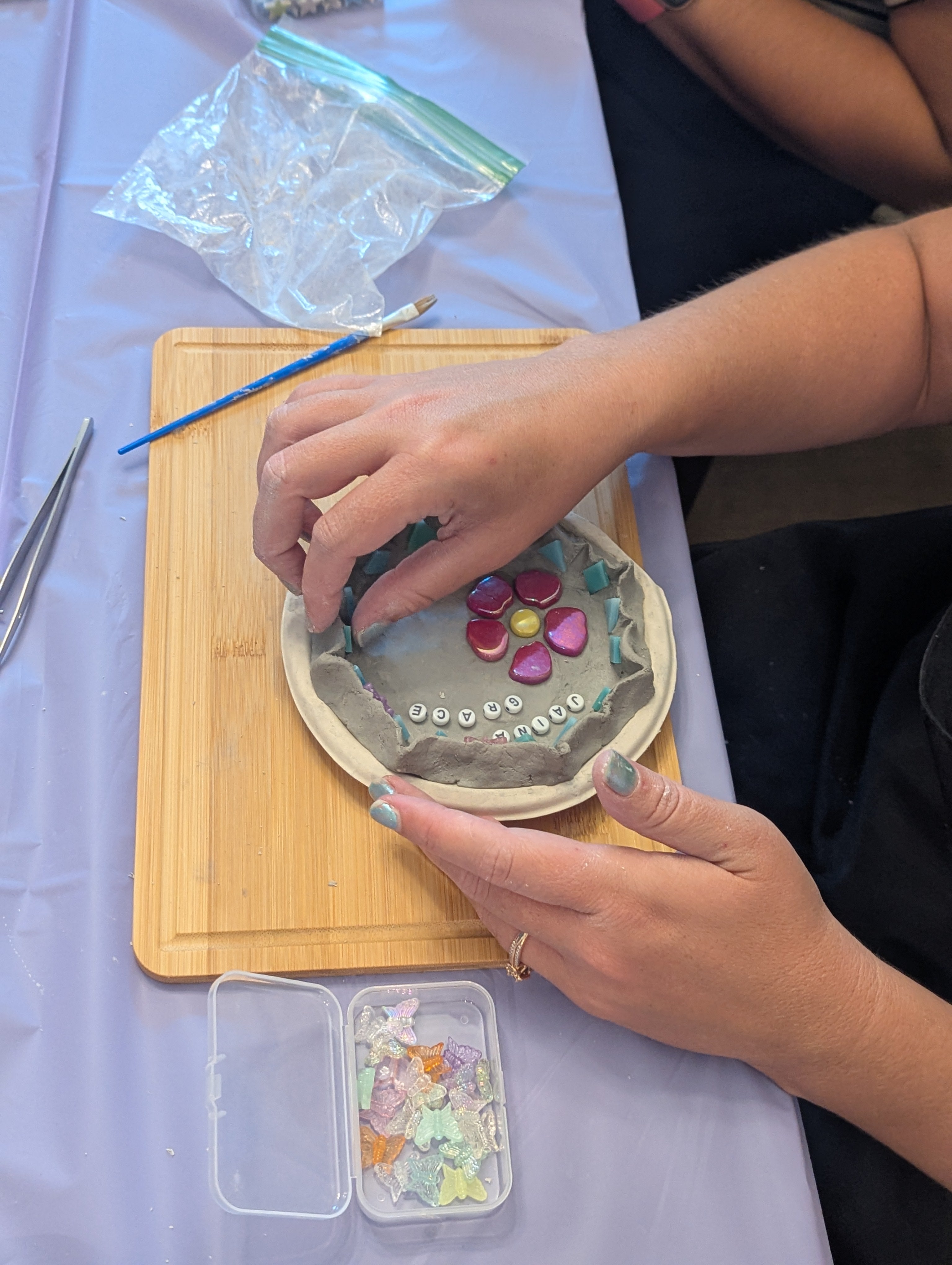 DIY Mosaic Trinket Dish Kit – Beginner Craft Kit for Adults